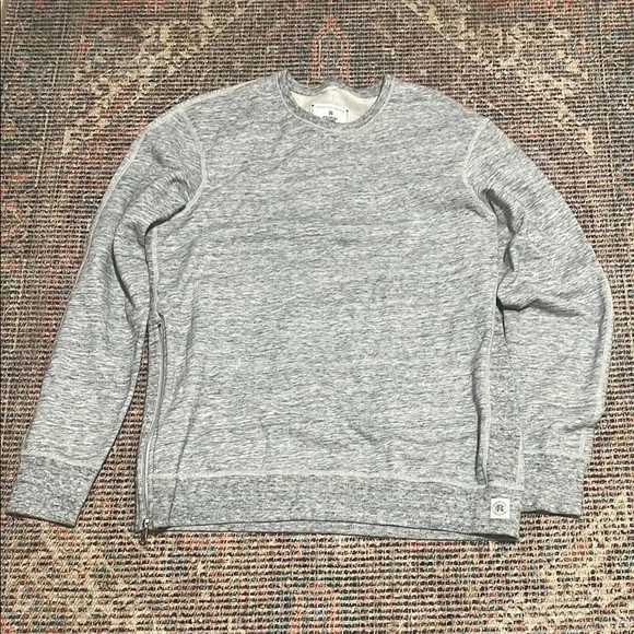 Reigning Champ 100% cotton Crewneck Pullover Sweatshirt
